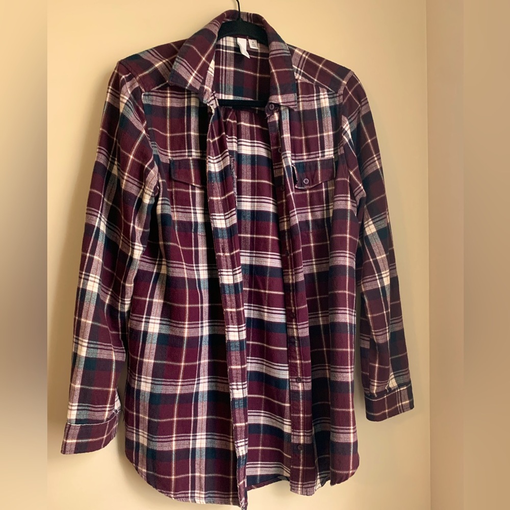 Oversized flannel